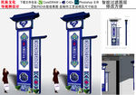民族文化导视牌设计