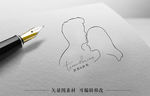 婚礼人物素材