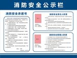 消防安全公示栏