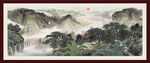 山水画国画山水画