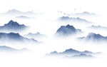水墨山水画