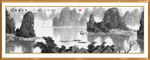 山水画 水墨山水画 意境山水画