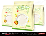 简约豆浆粉包装