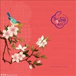 酒店 喜鹊 花鸟 梅花 月饼盒