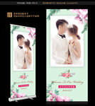 婚纱照展架