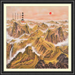 山水画国画山水画