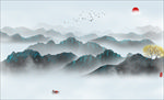 新中式山水