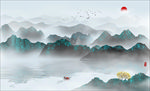 禅意水墨画