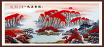 山水画 水墨山水画 意境山水画