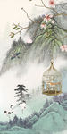 新上架山水唯美玄关 TIF分层