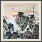 泰山日出泰山