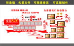 形象墙 荣誉墙 党员风采