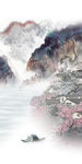 新品轻奢新山水画 TIF分层