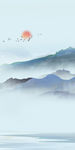 中式轻奢新山水画 TIF分层