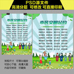 市民文明公约单页