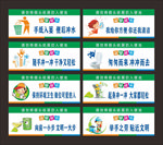 卫生间提示牌