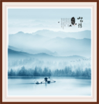 新中式山水画