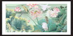 荷花装饰画