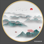 新中式山水画