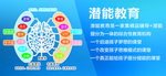 潜能教育招生培训海报