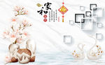 简约背景墙