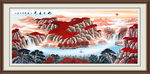 聚宝盆国画