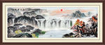 山水画 水墨山水画 意境山水画