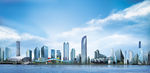 深圳地标深圳建筑深圳城市剪影
