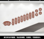 八礼四仪楼梯间文化墙
