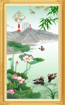 荷花图
