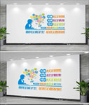 科学背景墙