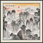 泰山日出泰山