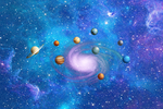 唯美星空 星空 星空背景