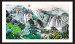 山水装饰画