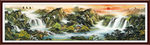 山水画水墨山水画意境山水画