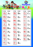 英文字母海报