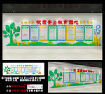 校园安全教育文化墙