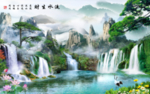 山水风景画
