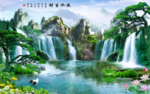山水风景画