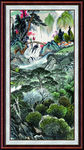 巨幅山水画