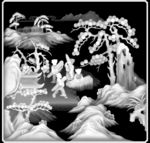 童子灰度图