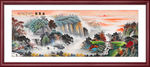 山水画 水墨山水画 意境山水画