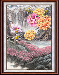 花开富贵牡丹