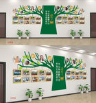 学校文化墙设计公司文化墙