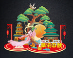 中秋节美陈