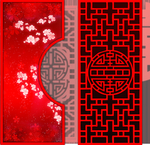 婚礼隔断图片