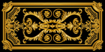 金色古典花纹装饰画
