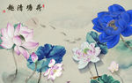 大气几何背景墙画 TIF分层