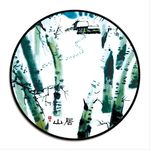 山居超清水墨山水画