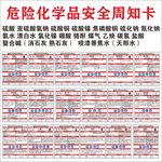 危险化学品安全周知卡
